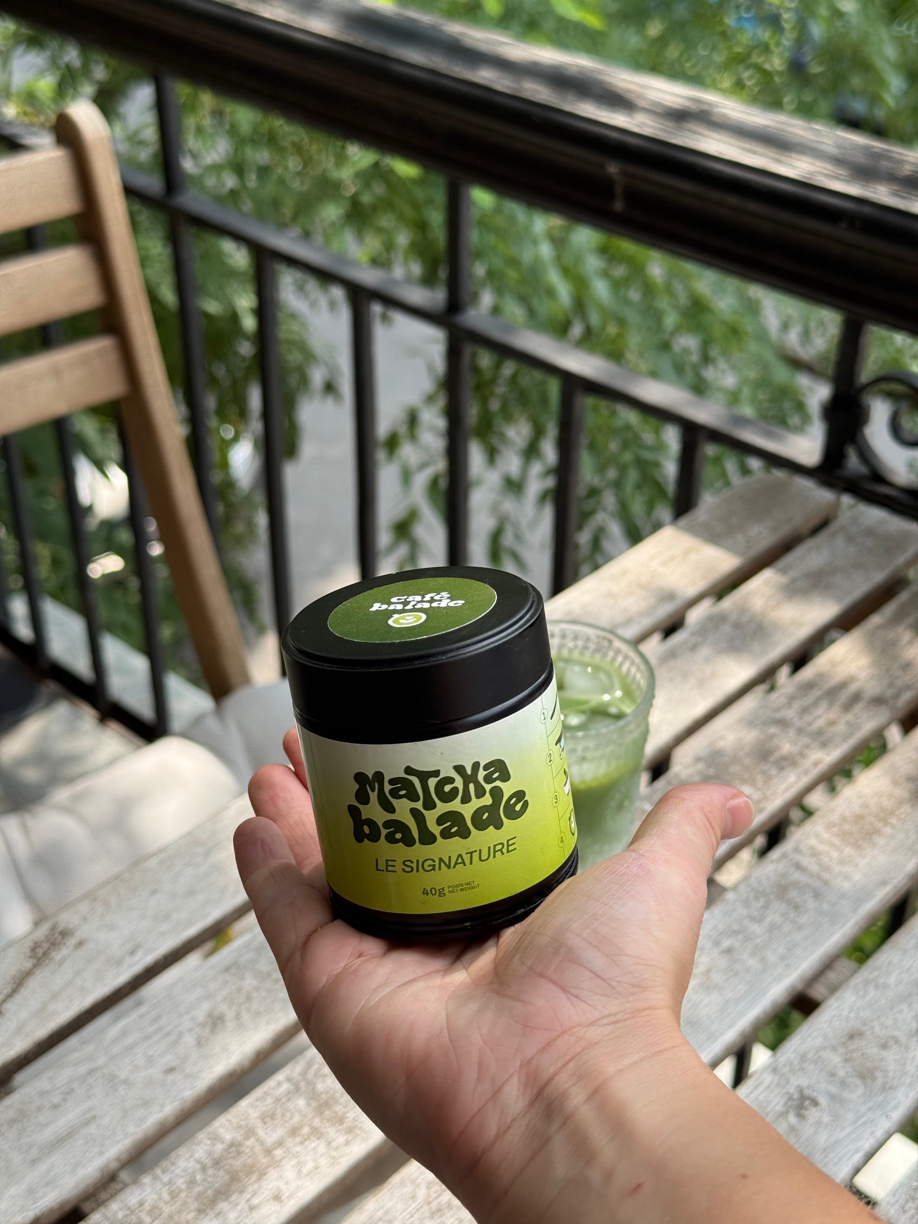 Matcha signature Café Balade