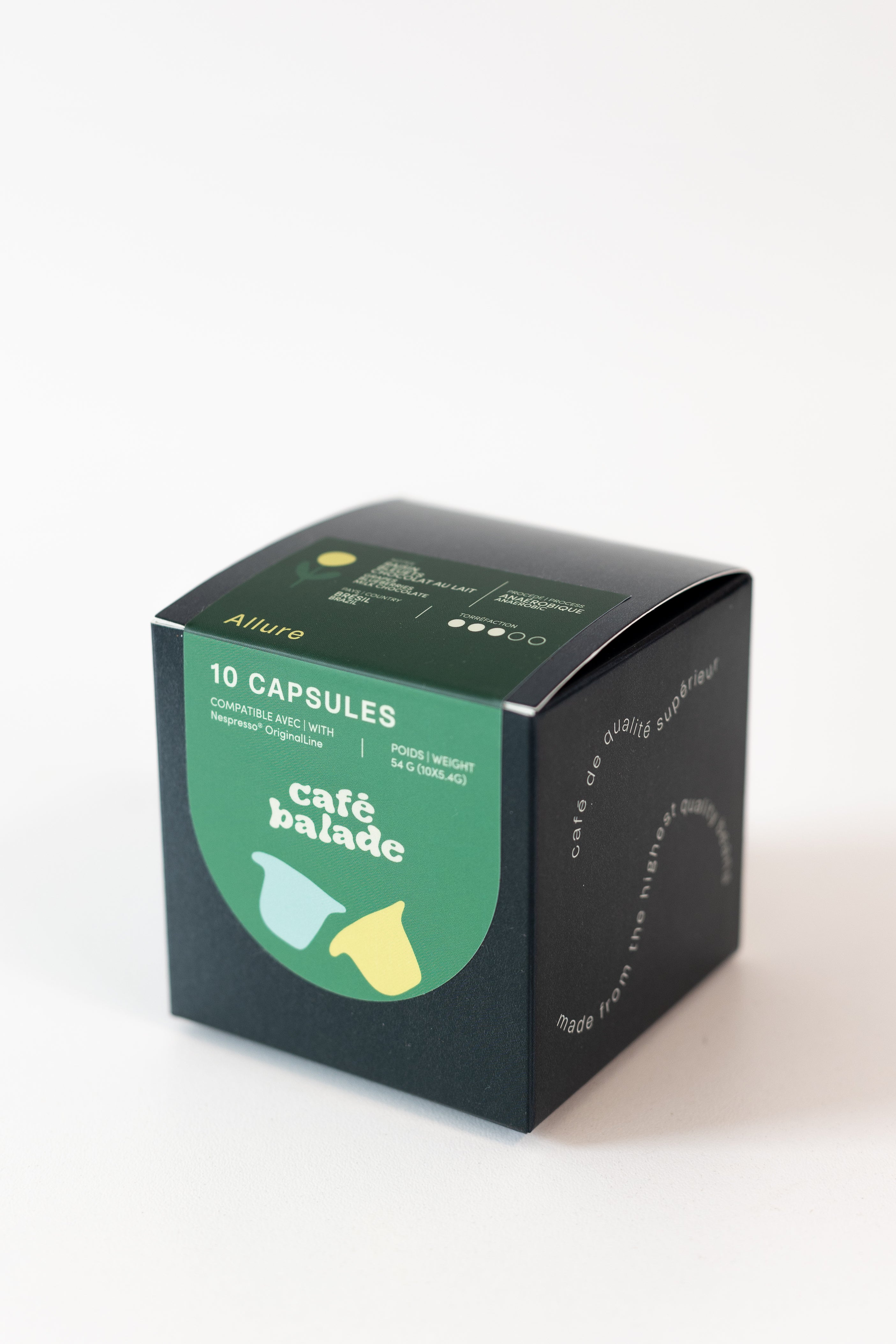 Capsules Nespresso® compostables | Café Allure - Édition limitée