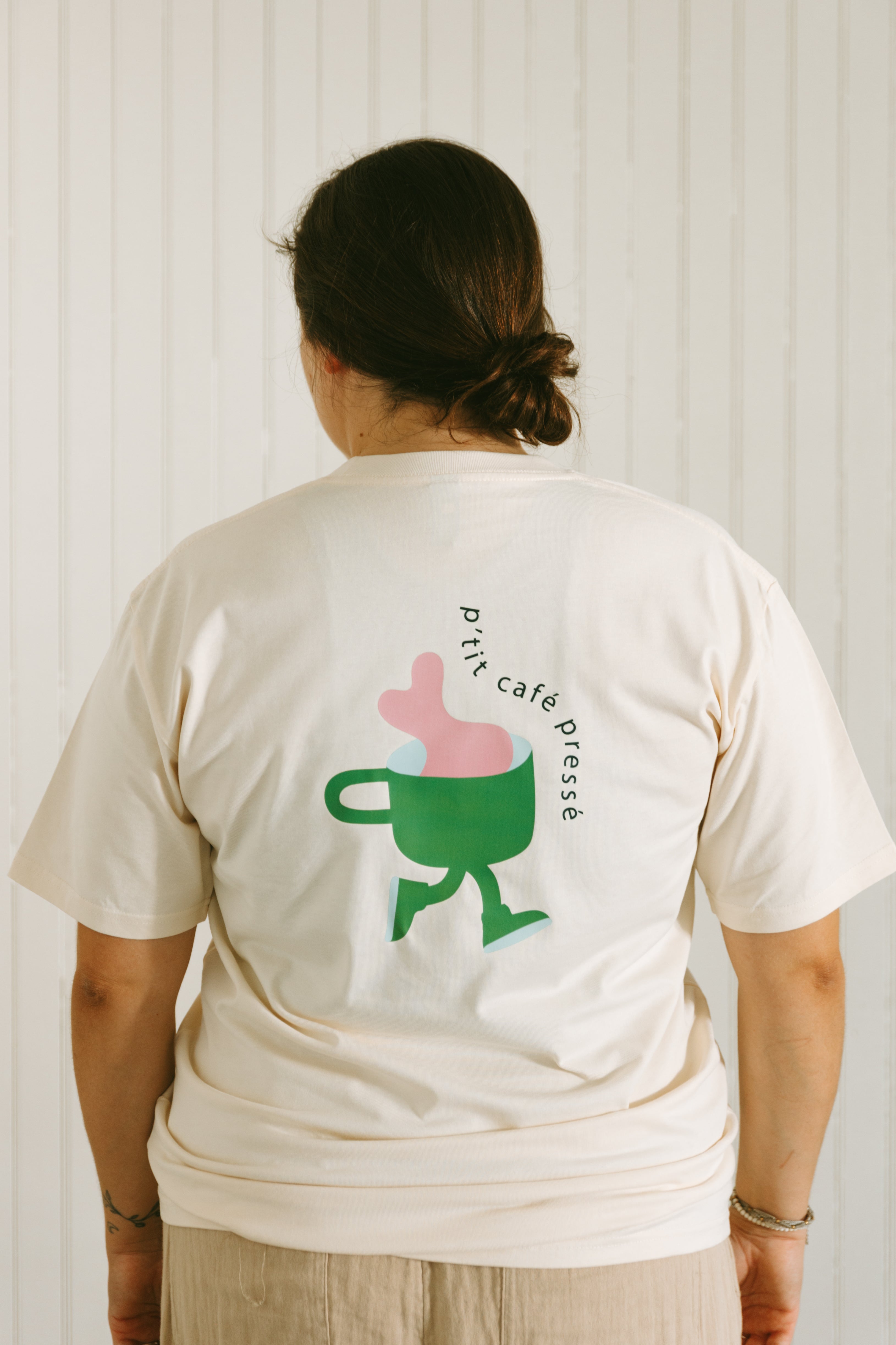 T-shirt « P'tit café pressé »