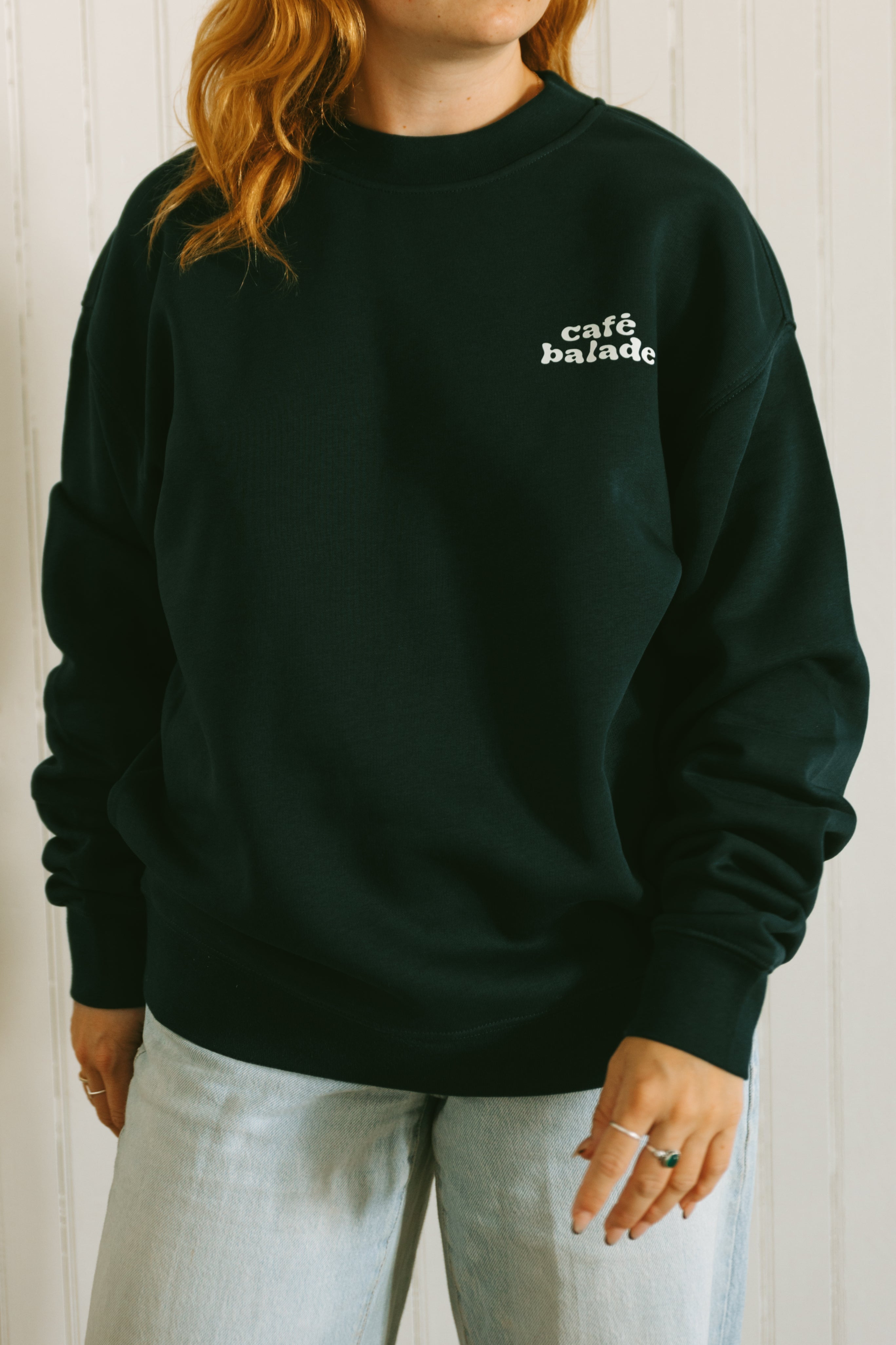 Crewneck « Café de promenade »