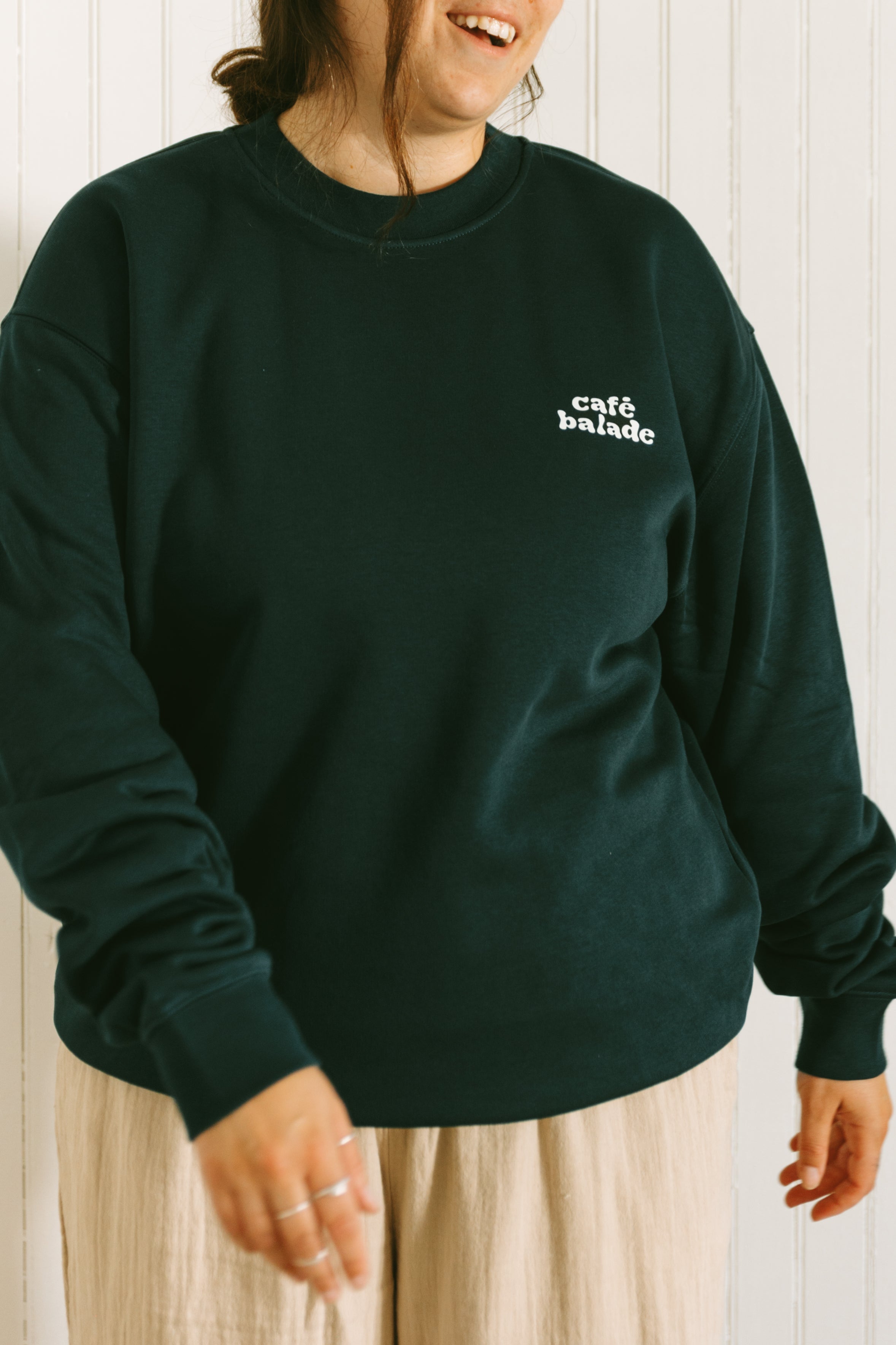Crewneck « Café de promenade »
