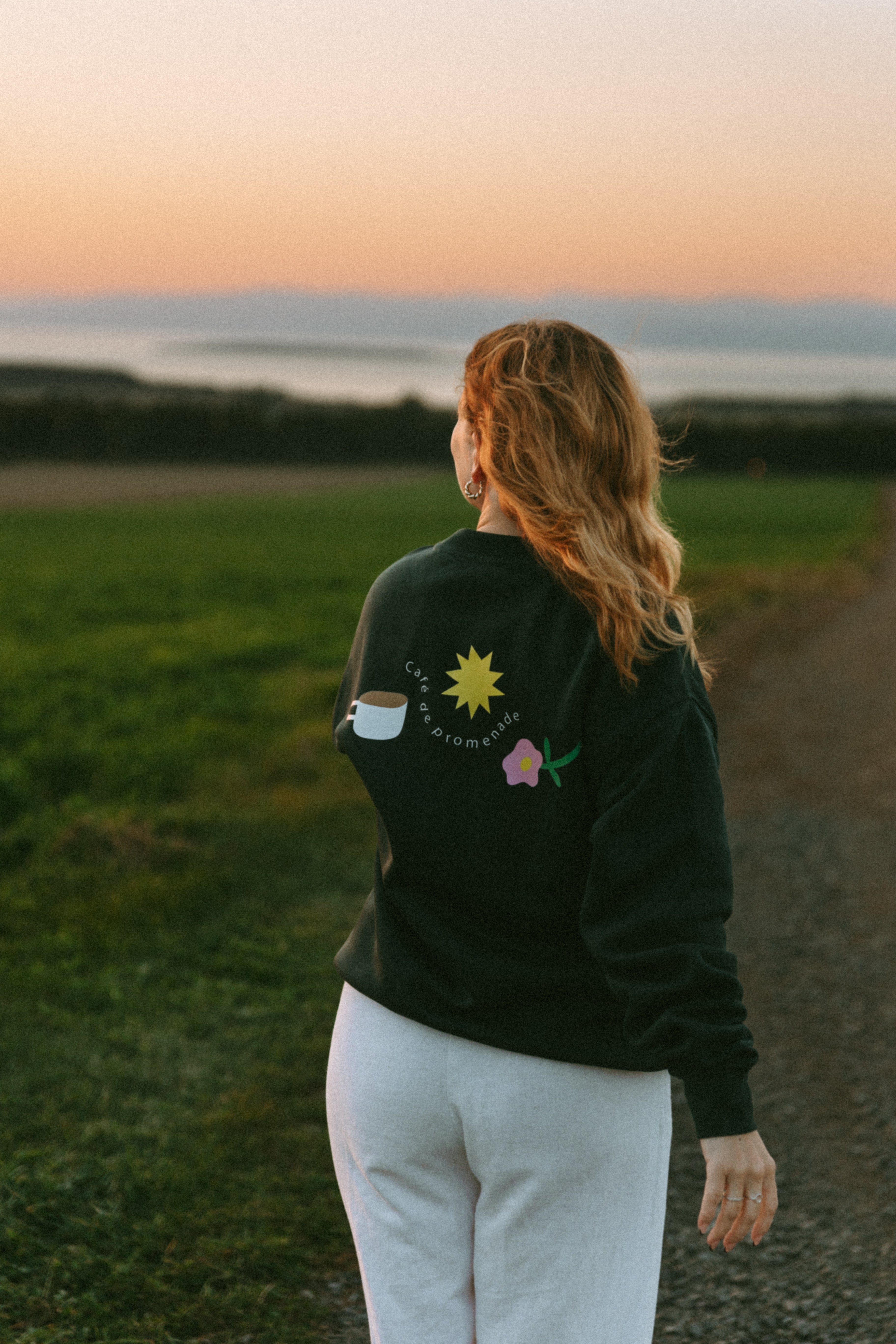 Crewneck « Café de promenade »